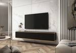 TV-Lowboard ORIS Schwarz - Gold