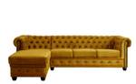 Ecksofa WILLIAM Gelb