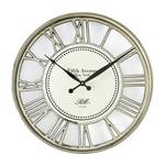 Horloge Fifth Avenue Blanc - Verre - Métal - 45 x 6 x 45 cm