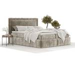 Boxspringbett Sundown Beige - Breite: 160 cm