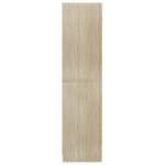 Kleiderschrank 298537-1 Braun - Eiche Sonoma Dekor - Breite: 100 cm