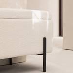 Banc design Kos Blanc - Textile - 100 x 46 x 44 cm