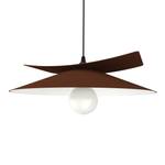 Suspension Miller Marron - Blanc - Métal - 34 x 9 x 34 cm