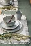 Tischläufer Xavie Grün - Textil - 45 x 1 x 180 cm