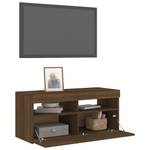 Meuble tv 3008756_1 Marron foncé - Profondeur : 90 cm