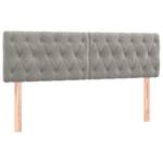 Boxspringbett 3017290-23 Hellgrau - 144 x 193 cm