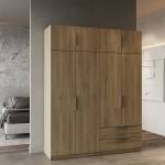 Kleiderschrank Ghost Eiche Dekor