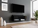 Schwarz 100cm mit Alyx LED TV-Schrank
