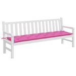 Gartenbank-Auflage 3004873-3 Pink - Tiefe: 200 cm