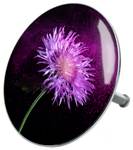 Badewannenstöpsel Purple Dust Violett - Metall - 8 x 10 x 10 cm