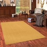 Luxus Hochflor Shaggy Teppich Velvet Safrangelb - 200 x 250 cm