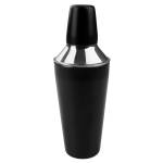 Shaker de barman pour cocktails Noir - Métal - 9 x 26 x 10 cm