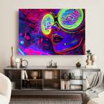 Bild Cyber Neon X Multicolor - 100 x 70 cm