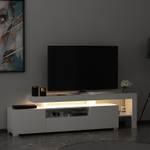 TV Lowboard Wei脽 mit LED Beleuchtung