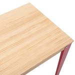 Console Lunds 39x70  Rouge-Naturel Rouge