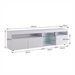 Buffet bas LED Neptunus Ⅰ Blanc