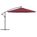 Parasol en porte-à-faux 3007815 Rouge