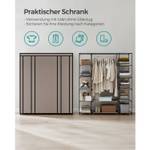 Stoffschrank Victoria Taupe