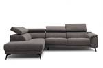 Ecksofa Fiero (5-Sitzer) Braun