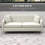 3-Sitzer-Sofa 839-730V70BG Beige - Textil - 73 x 72 x 165 cm