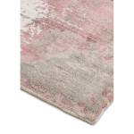 Tapis de salon moderne fait main BYGAT Rose foncé - 200 x 290 cm