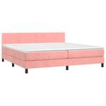 Boxspringbett 3017268-3 Pink - Breite: 200 cm