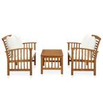 Garten-Lounge-Set (3-teilig) 3004232-1 Weiß