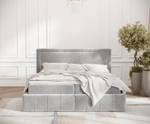 Boxspringbett Sundown Grau - Breite: 160 cm