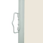 Auvent latéral 3000732-1 Blanc crème - Hauteur : 170 cm