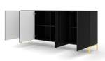 Sideboard WAVE SB200 4D Schwarz