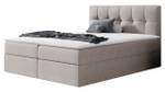 Boxspringbett Rico Beige - Breite: 186 cm