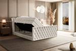 Boxspringbett VILA-Z KING Beige - Breite: 200 cm