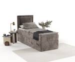 Boxspringbett Indeo Braun - Breite: 100 cm - H3