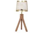 Lampe de table BEKI Marron - Bois massif - 26 x 63 x 26 cm