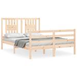 Bettgestell-K-3687 Braun - Holzwerkstoff - 146 x 100 x 206 cm