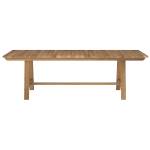 Table de jardin Budi Marron - Bois massif - 240 x 75 x 100 cm