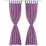 Rideau(lot de 2) 294207 Mauve - Hauteur : 175 cm