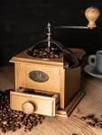 Kaffeemühle Antique Eiche Antik Dekor