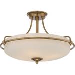 Deckenlampe ASPERO Beige - Schwarz - Messing - Messing Matt - Cremeweiß - Silber / Grau - Silbergrau - Flammenanzahl: 4