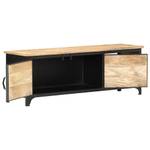 TV-Schrank D293 Schwarz - Massivholz - 30 x 40 x 120 cm