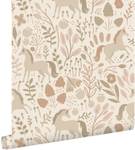 Tapete Einhörner 7459 Beige - 53 x 1005 x 1005 cm