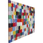 Tableau déco Colorful Dots Bois massif - 200 x 140 x 4 cm