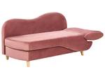 Chaiselongue MERI Eiche Hell - Pink - Armlehne davorstehend links