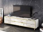 TV Board,TV Lowboard,TV Schrank FRIDA Weiß - Holzwerkstoff - 37 x 43 x 180 cm