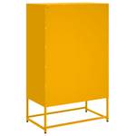 Highboard DE9500 Gelb - Metall - 39 x 112 x 68 cm