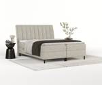 Boxspringbett Merton Beige - Grau - Breite: 160 cm - H2