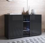 Buffet Luke Noir - Hauteur : 72 cm