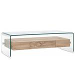 Couchtisch D573 Glas - 45 x 31 x 98 cm