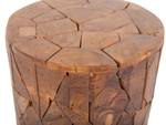 Table d'appoint DAWSON Marron - Bois massif - 30 x 46 x 30 cm