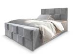 Boxspringbett MONA Hellgrau - Breite: 140 cm